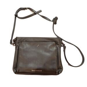 Enzo Anglioni black crossbody bag